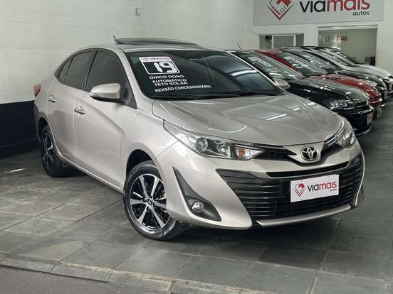 TOYOTA-YARIS-1.5 16V FLEX SEDAN XLS MULTIDRIVE TOYOTA-YARIS-2019
