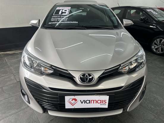 TOYOTA-YARIS-1.5 16V FLEX SEDAN XLS MULTIDRIVE TOYOTA-YARIS-2019