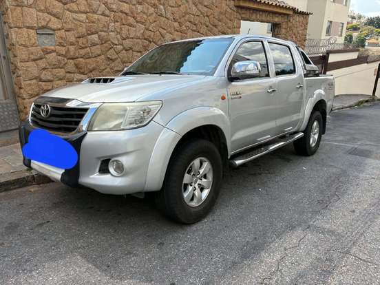 TOYOTA-HILUX-3.0 SRV TOP 4X4 CD 16V TURBO INTERCOOLER DIESEL 4P AUTOMÁTICO TOYOTA-HILUX-2012