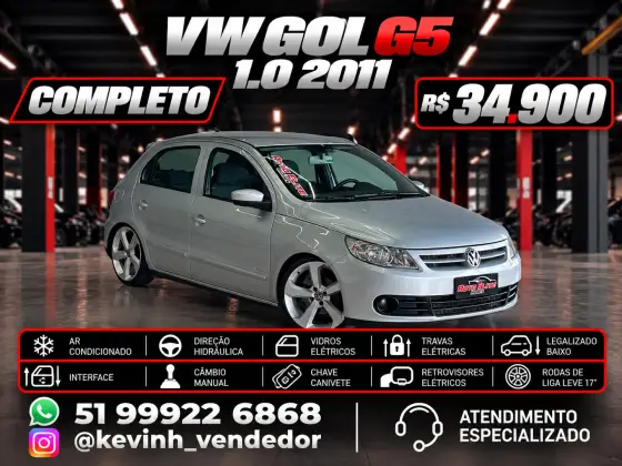 VOLKSWAGEN GOL 1.0 MI 8V FLEX 4P MANUAL G.V
