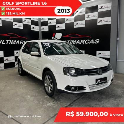VOLKSWAGEN GOLF 1.6 MI SPORTLINE 8V FLEX 4P MANUAL