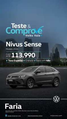 VOLKSWAGEN NIVUS 1.0 200 TSI TOTAL FLEX SENSE AUTOMÁTICO