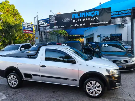 VOLKSWAGEN-SAVEIRO-1.6 MI STARTLINE CS 8V FLEX 2P MANUAL VOLKSWAGEN-SAVEIRO-2014