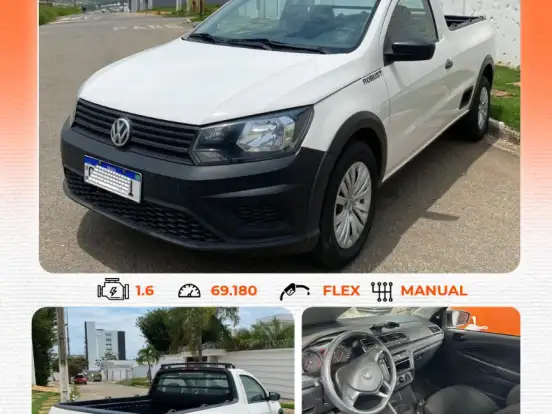 VOLKSWAGEN-SAVEIRO-1.6 MSI ROBUST CS 8V FLEX 2P MANUAL VOLKSWAGEN-SAVEIRO-2021