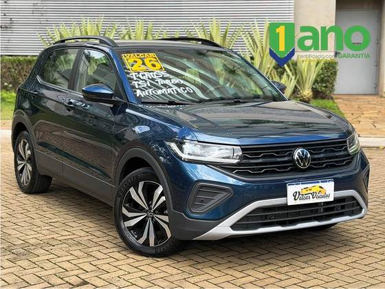 VOLKSWAGEN T-CROSS 1.0 200 TSI TOTAL FLEX AUTOMÁTICO