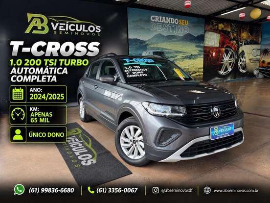 VOLKSWAGEN-T-CROSS-1.0 200 TSI TOTAL FLEX AUTOMÁTICO VOLKSWAGEN-T-CROSS-2024