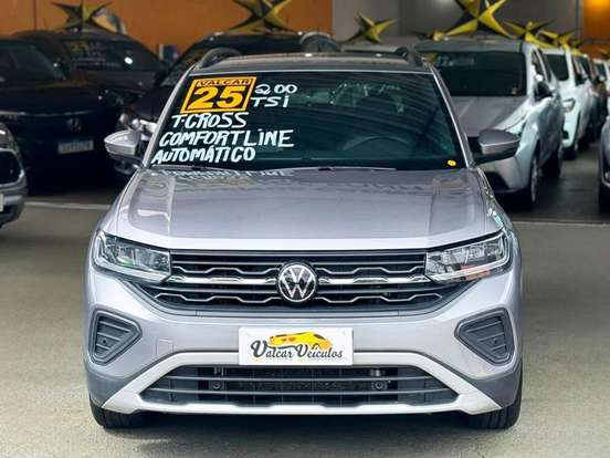 VOLKSWAGEN-T-CROSS-1.0 200 TSI TOTAL FLEX COMFORTLINE AUTOMÁTICO VOLKSWAGEN-T-CROSS-2024