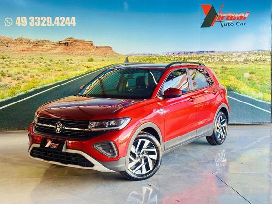 VOLKSWAGEN T-CROSS 1.0 200 TSI TOTAL FLEX COMFORTLINE AUTOMÁTICO