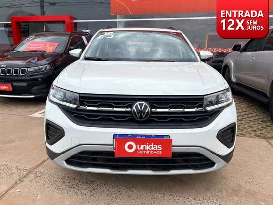 VOLKSWAGEN-T-CROSS-1.0 200 TSI TOTAL FLEX COMFORTLINE AUTOMÁTICO VOLKSWAGEN-T-CROSS-2025