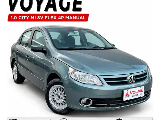 VOLKSWAGEN-VOYAGE-1.0 MI 8V FLEX 4P MANUAL VOLKSWAGEN-VOYAGE-2009