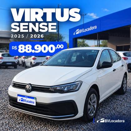 VOLKSWAGEN VIRTUS 1.0 170 TSI SENSE MANUAL