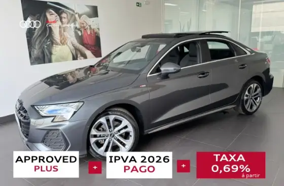 AUDI A3 2.0 40 TFSI GASOLINA SEDAN PERFORMANCE S-TRONIC