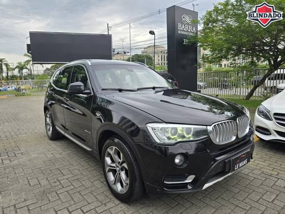 BMW X3 2.0 20I X LINE 4X4 16V GASOLINA 4P AUTOMÁTICO