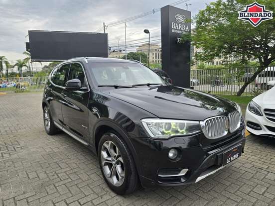 BMW-X3-2.0 20I X LINE 4X4 16V GASOLINA 4P AUTOMÁTICO BMW-X3-2015