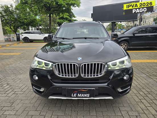 BMW-X3-2.0 20I X LINE 4X4 16V GASOLINA 4P AUTOMÁTICO BMW-X3-2015