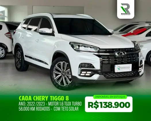 CAOA CHERY TIGGO 8 1.6 TGDI GASOLINA TXS DCT