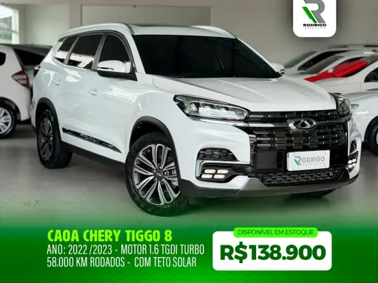 CAOA CHERY-TIGGO 8-1.6 TGDI GASOLINA TXS DCT CAOA CHERY-TIGGO 8-2022