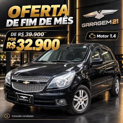 CHEVROLET AGILE 1.4 MPFI LTZ 8V FLEX 4P MANUAL