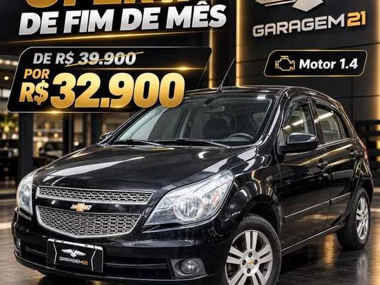 CHEVROLET-AGILE-1.4 MPFI LTZ 8V FLEX 4P MANUAL CHEVROLET-AGILE-2013