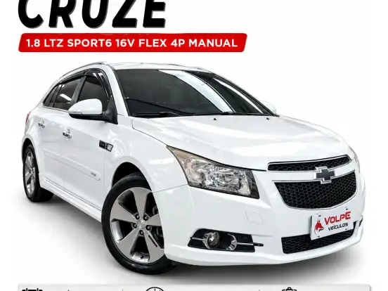 CHEVROLET-CRUZE-1.8 LTZ SPORT6 16V FLEX 4P MANUAL CHEVROLET-CRUZE-2012