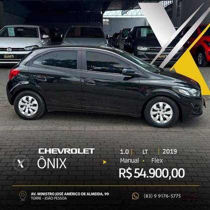 CHEVROLET ONIX 1.0 MPFI LT 8V FLEX 4P MANUAL