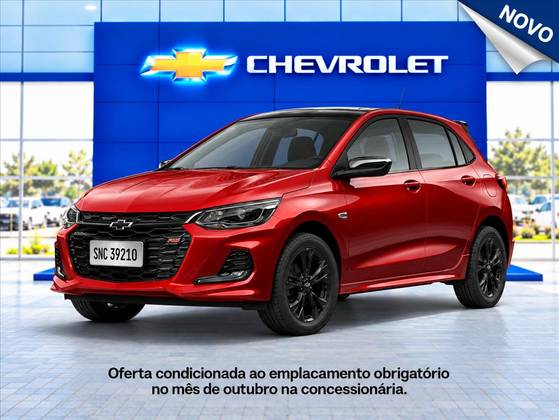CHEVROLET ONIX 1.0 TURBO FLEX RS AUTOMÁTICO