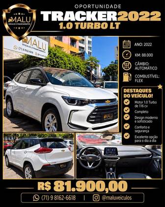 CHEVROLET TRACKER 1.0 TURBO FLEX LT AUTOMÁTICO