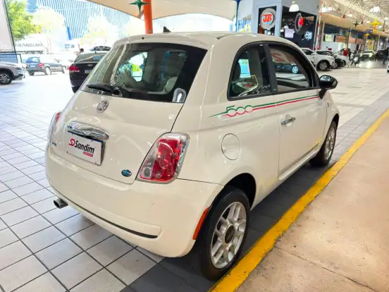 FIAT-500-1.4 CULT 8V FLEX 2P AUTOMATIZADO FIAT-500-2011