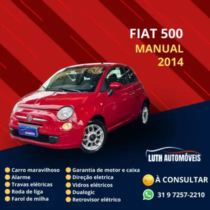 FIAT 500 1.4 CULT 8V FLEX 2P AUTOMATIZADO