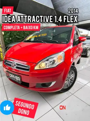 FIAT-IDEA-1.4 MPI ATTRACTIVE 8V FLEX 4P MANUAL FIAT-IDEA-2013