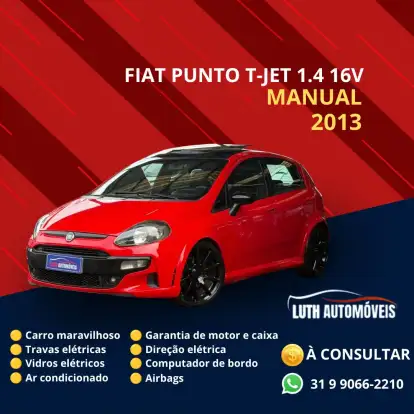 FIAT-PUNTO-1.4 MPI 16V T-JET GASOLINA 4P MANUAL FIAT-PUNTO-2013
