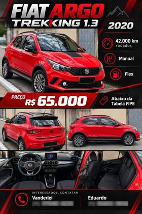 FIAT ARGO 1.3 FIREFLY FLEX TREKKING MANUAL