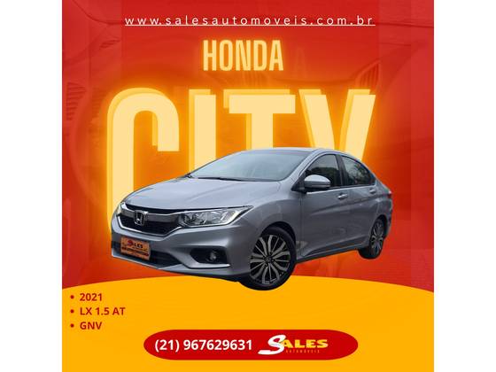 HONDA CITY 1.5 LX 16V FLEX 4P AUTOMÁTICO