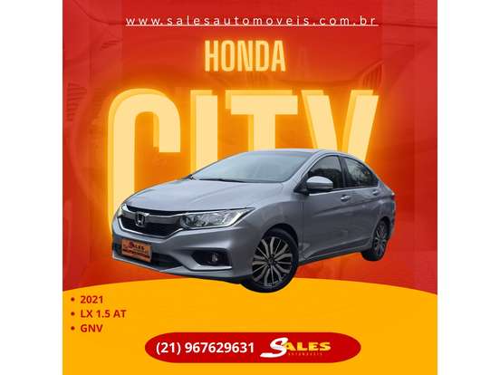 HONDA-CITY-1.5 LX 16V FLEX 4P AUTOMÁTICO HONDA-CITY-2021