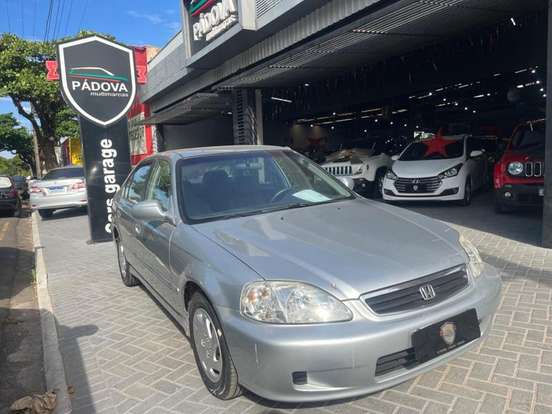 HONDA-CIVIC-1.6 LX 16V GASOLINA 4P AUTOMÁTICO HONDA-CIVIC-1999
