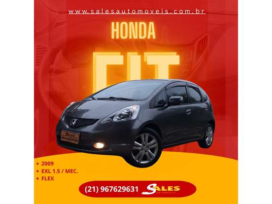 HONDA-FIT-1.5 EXL 16V FLEX 4P MANUAL HONDA-FIT-2009