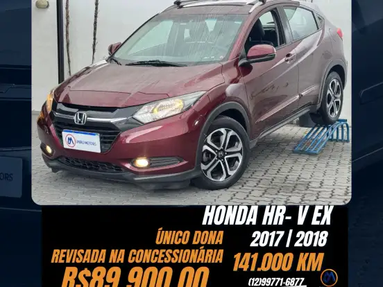 HONDA-HR-V-1.8 16V FLEX EX 4P AUTOMÁTICO HONDA-HR-V-2017