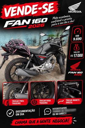 HONDA CG 160 FAN 