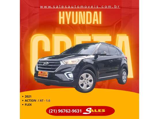 HYUNDAI-CRETA-1.6 16V FLEX ACTION AUTOMÁTICO HYUNDAI-CRETA-2021