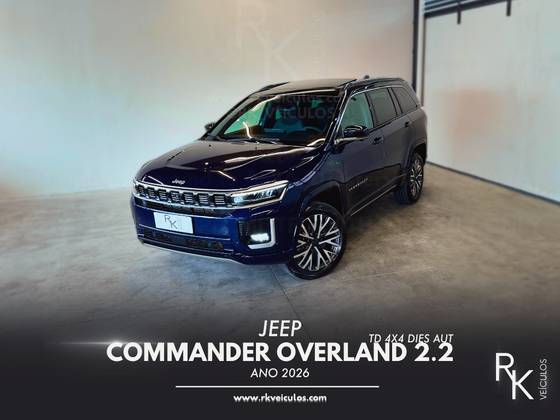 JEEP COMMANDER 2.2 TURBO DIESEL OVERLAND AT9