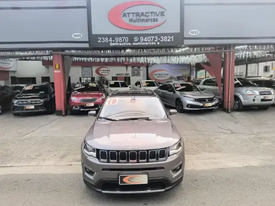 JEEP-COMPASS-2.0 16V FLEX LIMITED AUTOMÁTICO JEEP-COMPASS-2018