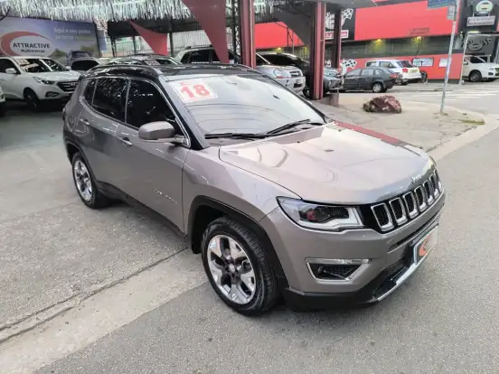 JEEP-COMPASS-2.0 16V FLEX LIMITED AUTOMÁTICO JEEP-COMPASS-2018