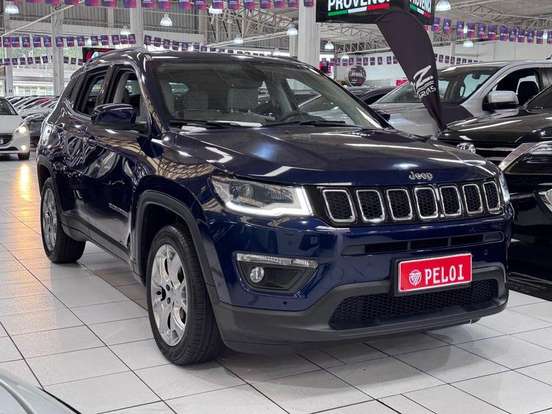 JEEP-COMPASS-2.0 16V FLEX LONGITUDE AUTOMÁTICO JEEP-COMPASS-2020