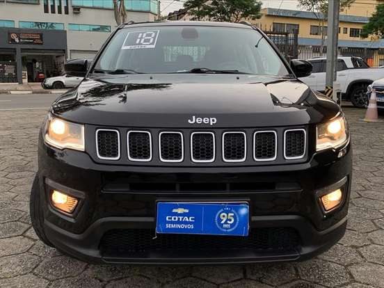 JEEP-COMPASS-2.0 16V FLEX LONGITUDE AUTOMÁTICO JEEP-COMPASS-2018