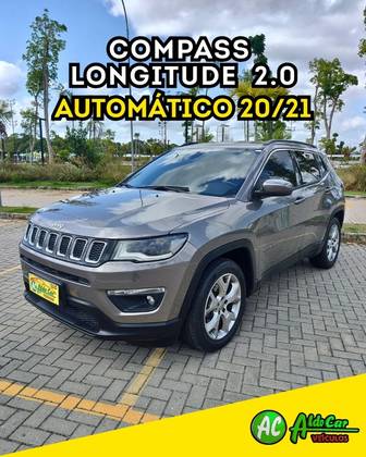 JEEP COMPASS 2.0 16V FLEX LONGITUDE AUTOMÁTICO