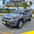 JEEP COMPASS 2.0 16V FLEX LONGITUDE AUTOMÁTICO JEEP COMPASS 2.0 16V FLEX LONGITUDE AUTOMÁTICO