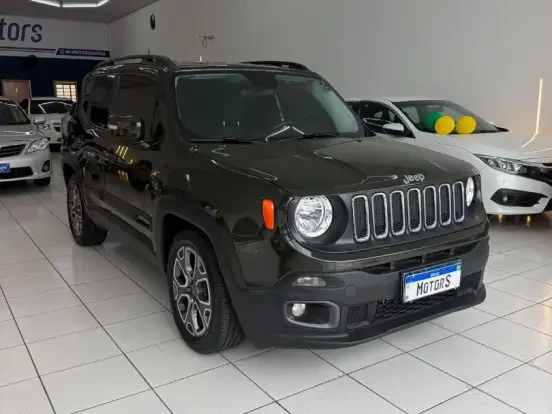 JEEP-RENEGADE-1.8 16V FLEX LONGITUDE 4P AUTOMÁTICO JEEP-RENEGADE-2017