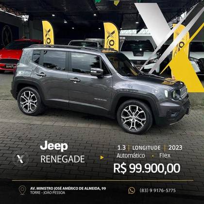 JEEP RENEGADE 1.3 T270 TURBO FLEX LONGITUDE AT6