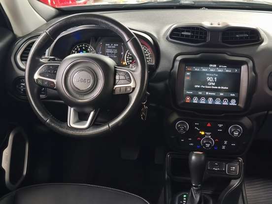 JEEP-RENEGADE-1.8 16V FLEX LONGITUDE 4P AUTOMÁTICO JEEP-RENEGADE-2018