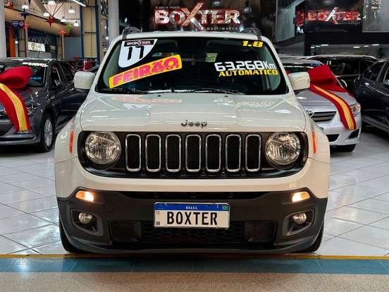 JEEP-RENEGADE-1.8 16V FLEX LONGITUDE 4P AUTOMÁTICO JEEP-RENEGADE-2017